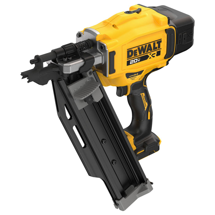 DeWalt 20V MAX XR Brushless 21 Degree Plastic Collated Duplex Nailer - Tool Only