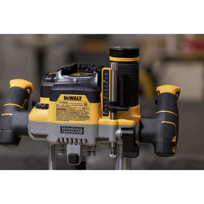 DeWalt 20V XR 2-1/4 HP Plunge Router -  Tool Only