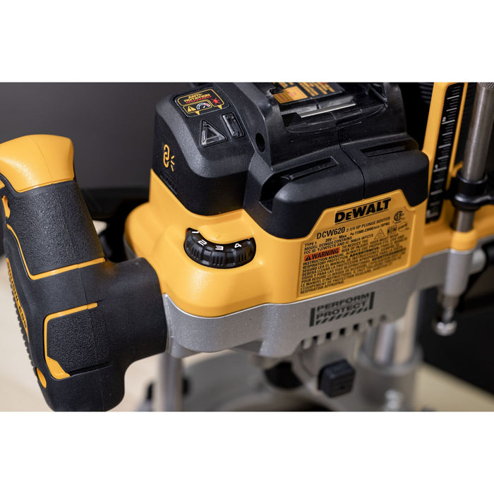 DeWalt 20V XR 2-1/4 HP Plunge Router -  Tool Only