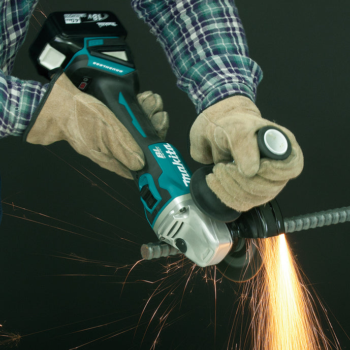 Makita 18V LXT 4-1/2" Brushless Cordless Angle Grinder w/ Thumb Switch - Tool Only