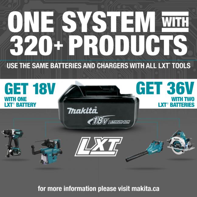 Makita 18V LXT Brushless 1/2" Impact Wrench w/Friction Ring - Tool Only