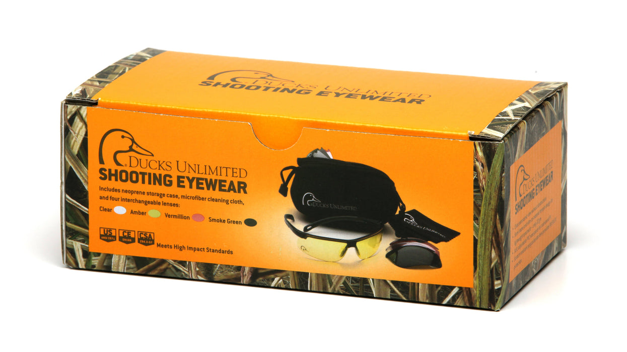 Pyramex Duck's Unlimited Shooting Glasses Kit