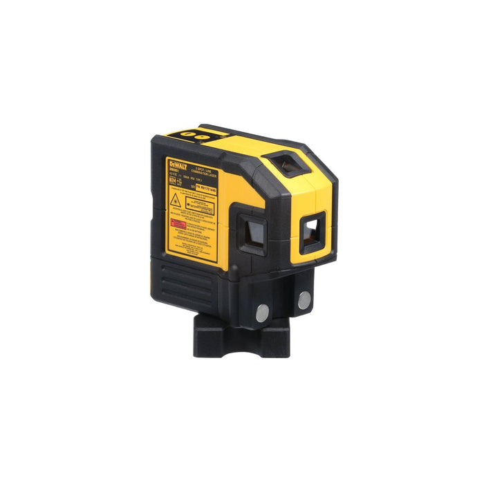 DeWalt Red Self-Leveling 5-Spot & Horizontal Line Laser Level