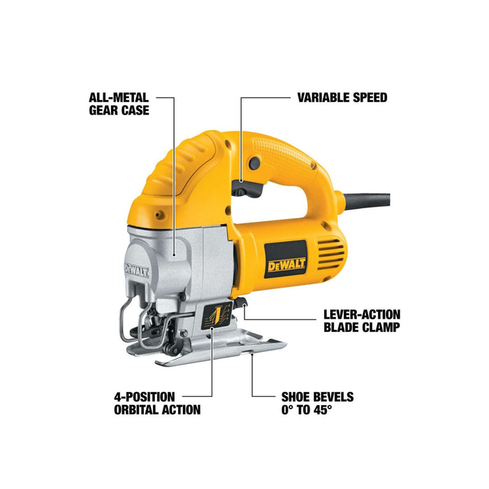 DeWalt Variable-Speed Compact Jigsaw Kit