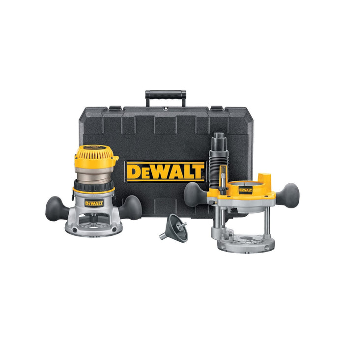 DeWalt 1-3/4 HP Fixed Base/Plunge Router Combo Kit