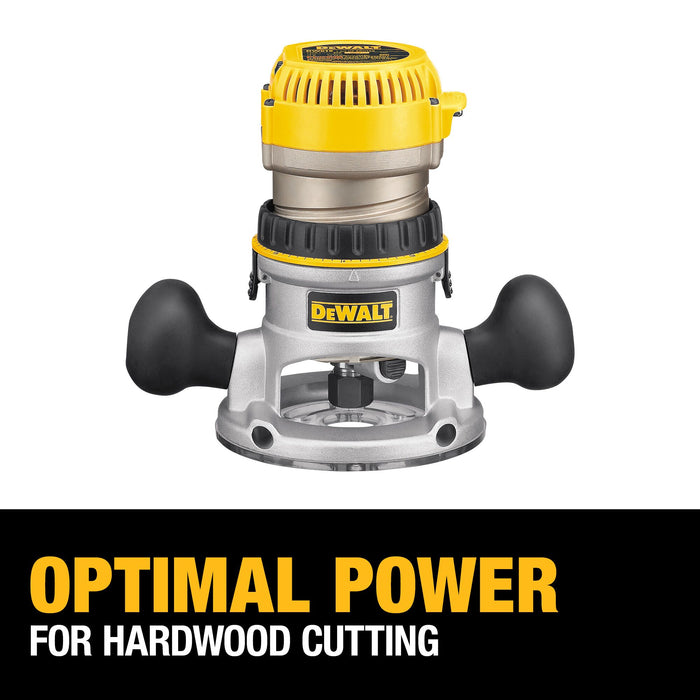 DeWalt 2-1/4 HP EVS Fixed Base Router w/ Soft Start