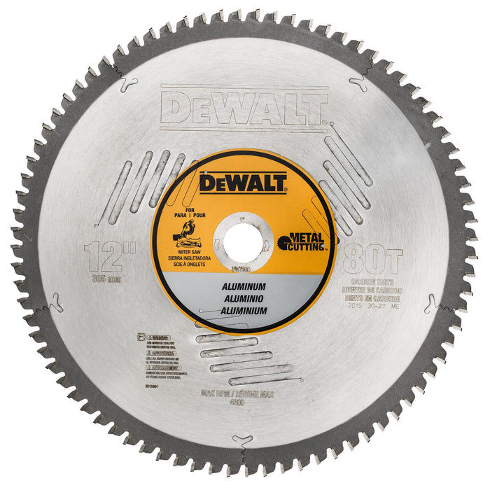 DeWalt 80T Non-Ferrous Saw Blade