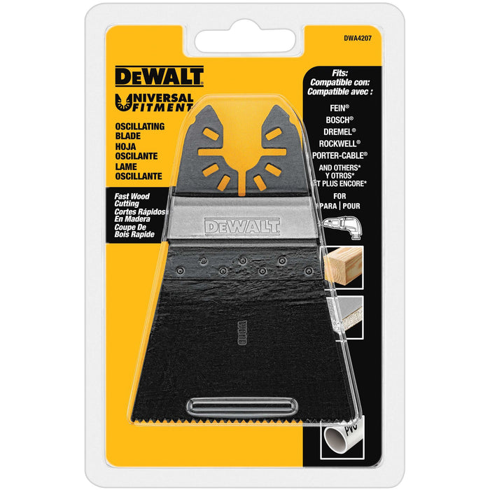 DeWalt 4" Wide Fast Wood Cutting Oscillating Blade