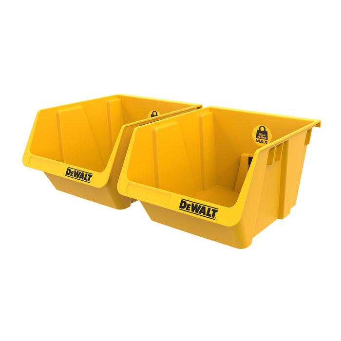 DeWalt 2PK Plastic Storage Bins