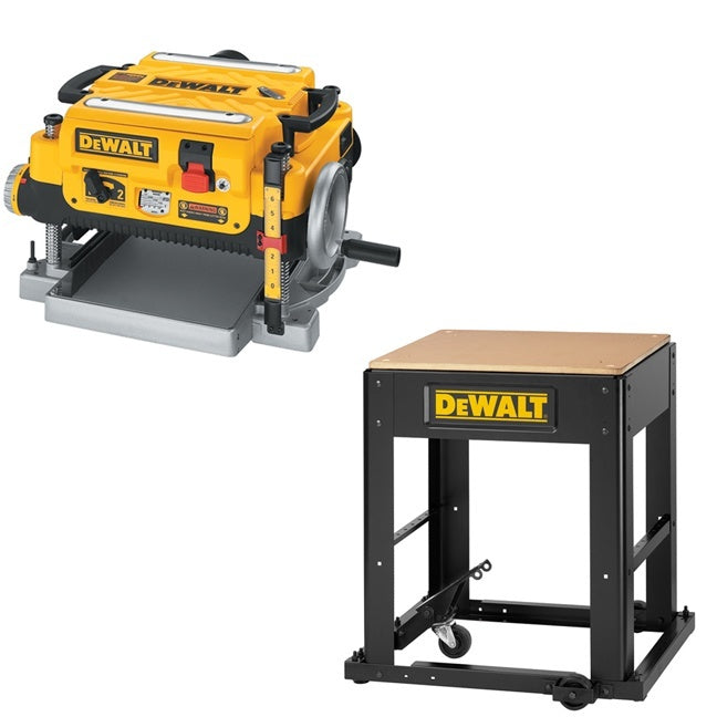 DeWalt 13" Three Knife 2-Speed Thickness Planer w/ Stand