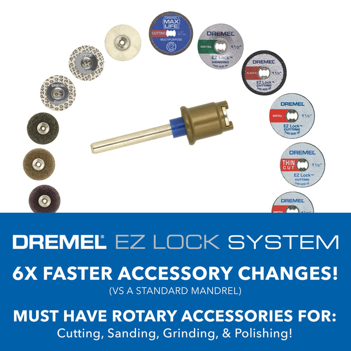 Dremel EZ727-01 18 pc. EZ Lock™ Sanding and Grinding Rotary Accessory Kit