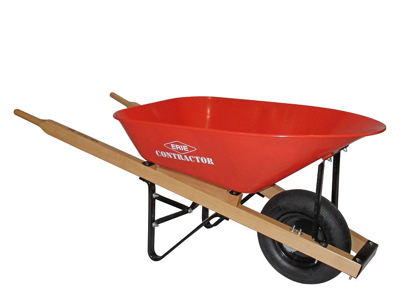 Erie E-1035 Contractor Grade Wheelbarrow w/ Air Tire