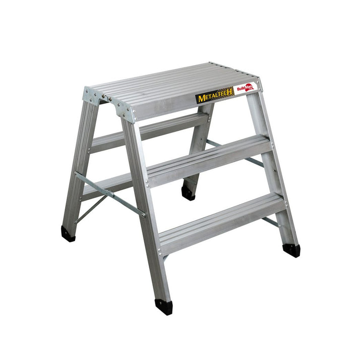 Metaltech 36" High - 2 Step Portable Aluminium Workstand