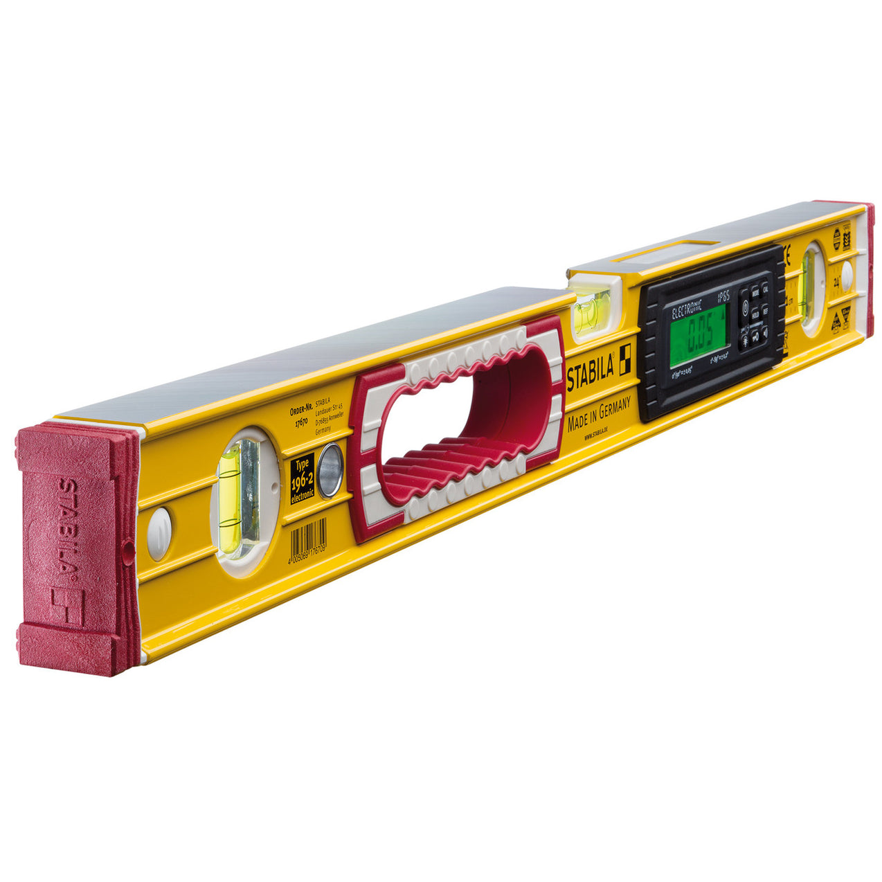 Stabila Type 196-2 IP65 Electronic Tech Level w/ Case — Interline ...