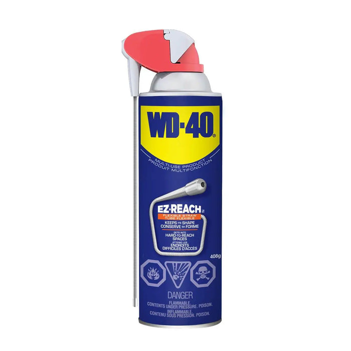 WD-40® EZ-Reach Multi-Use Lubricant w/ Smart Straw - 408g