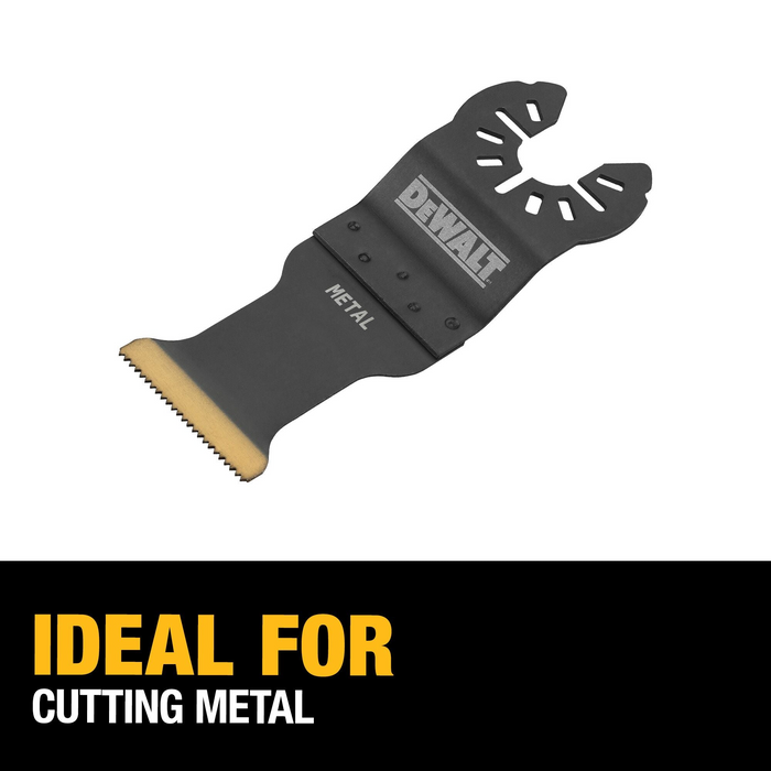 DeWalt 1-1/4" Titanium Metal Oscillating Blades