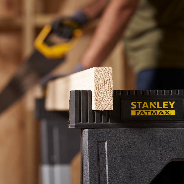 Stanley FatMax Adjustable Leg Sawhorse