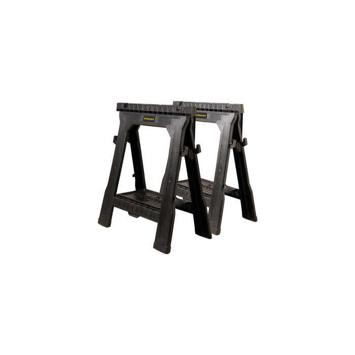 Stanley Folding Sawhorse Twin Pack