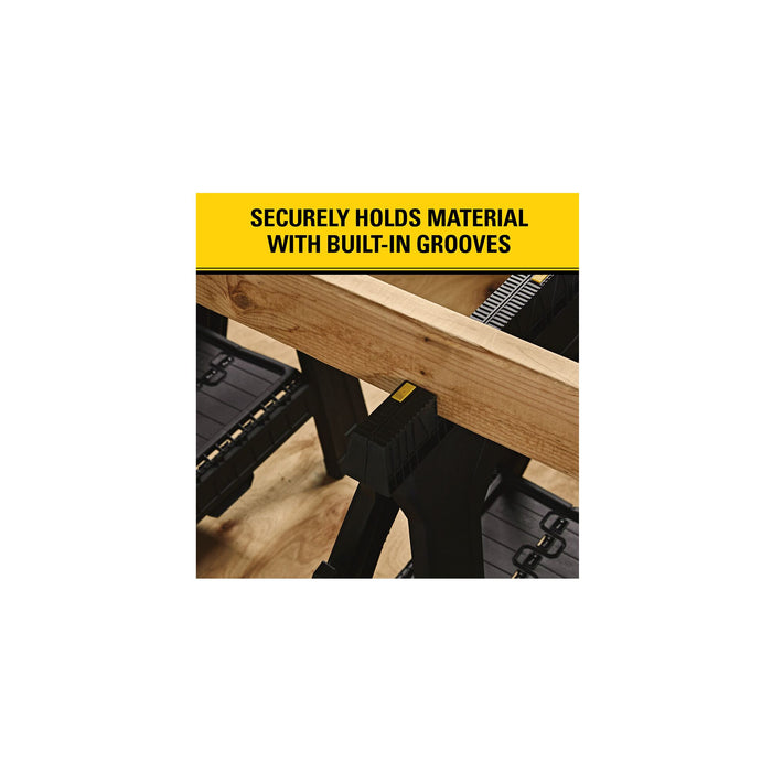 Stanley Folding Sawhorse Twin Pack