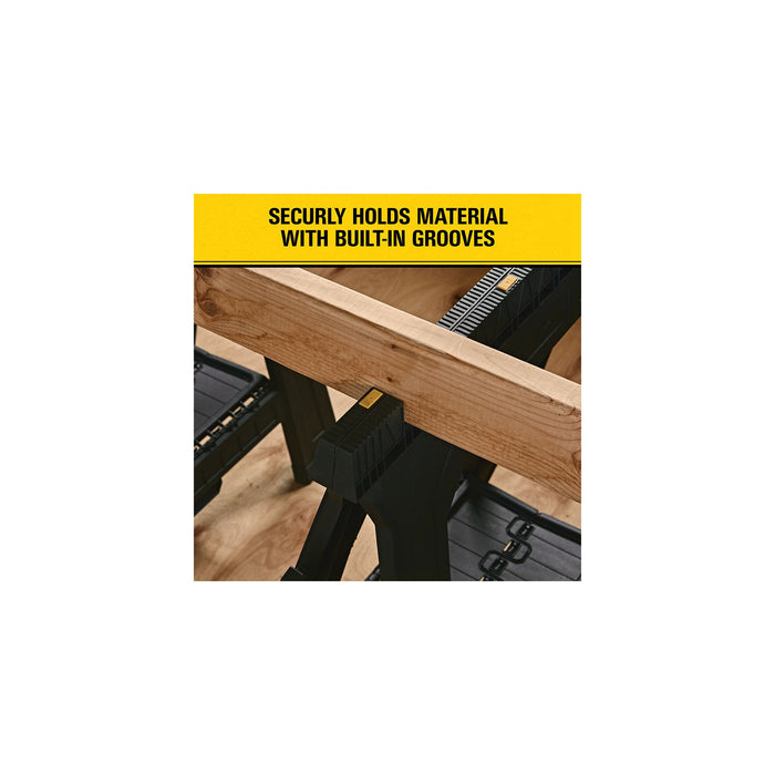 Stanley Folding Sawhorse Twin Pack