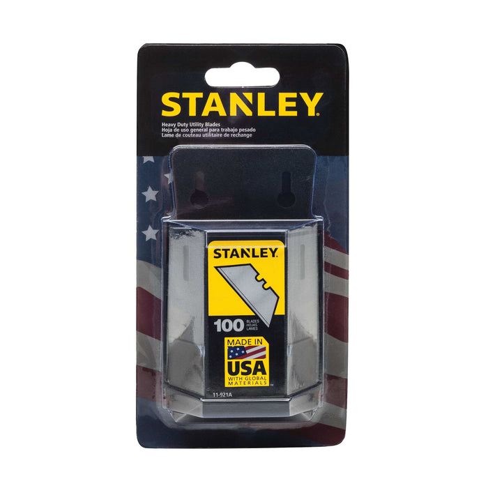 Stanley 100PK 2 Heavy Duty Utility Blades w/Dispenser