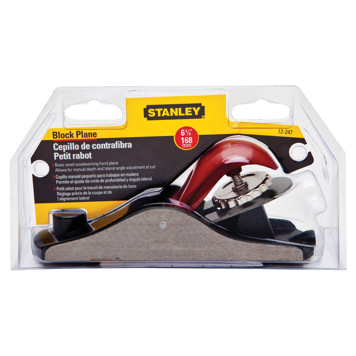 Stanley 6-5/8" Adjustable Block Plane