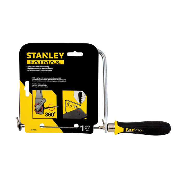 Stanley FatMax 6-3/8" Coping Saw