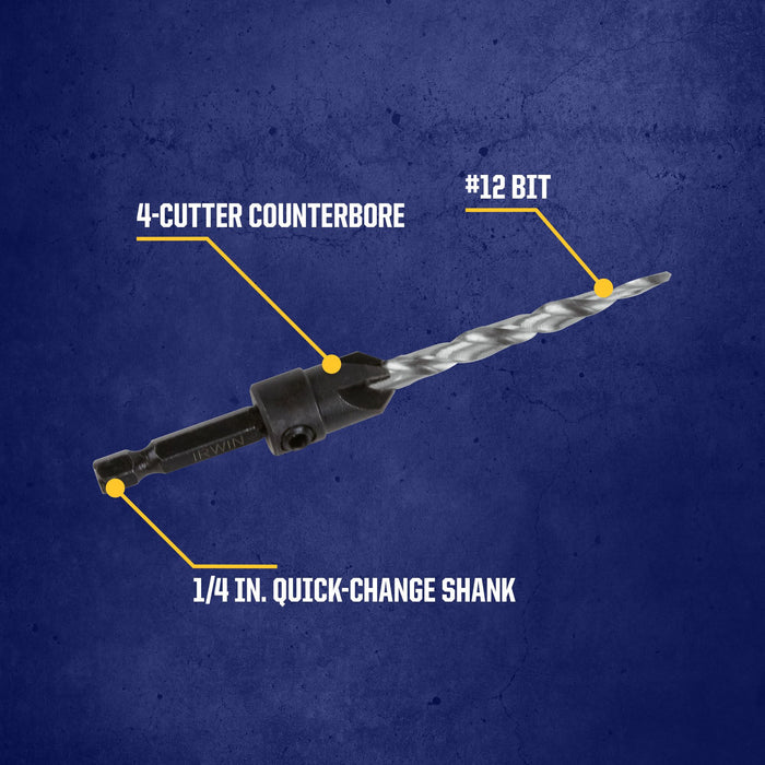 Irwin Speedbor Countersink Wood Drill Bit