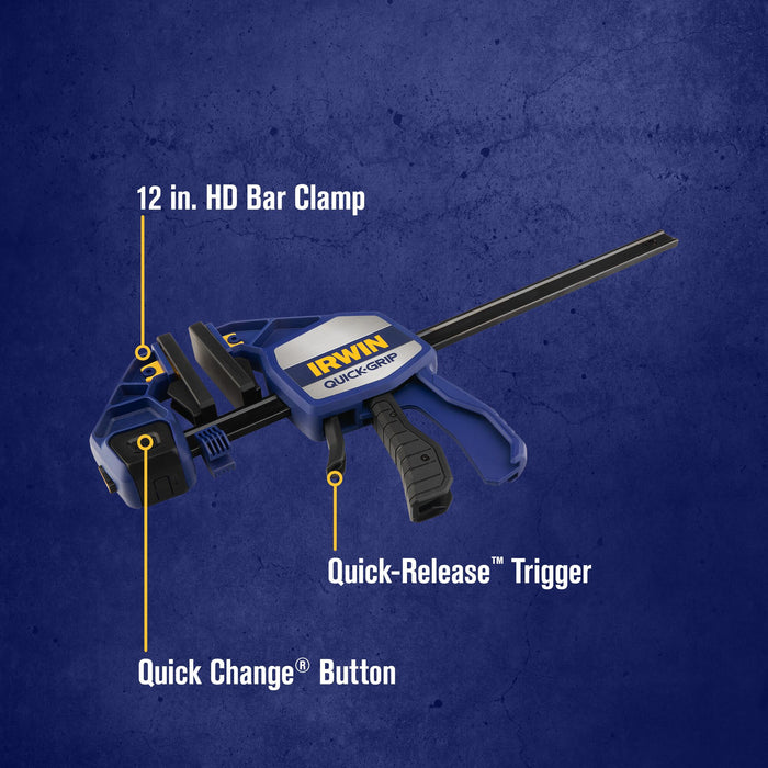 Irwin Quick-Grip Heavy-Duty Bar Clamp