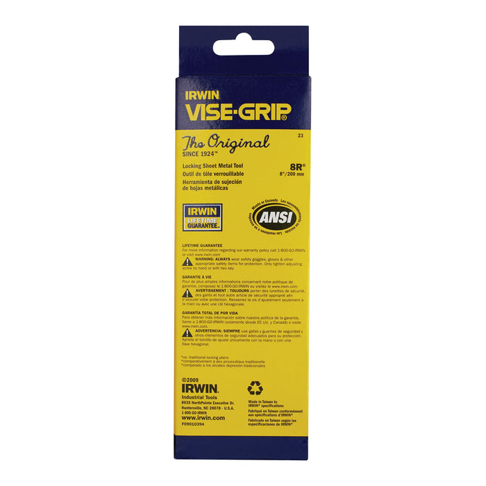 Irwin Vise-Grip 8" Sheet Metal Tool