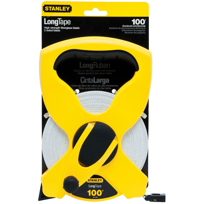 Stanley 100ft Open Reel Fibreglass Tape Measure