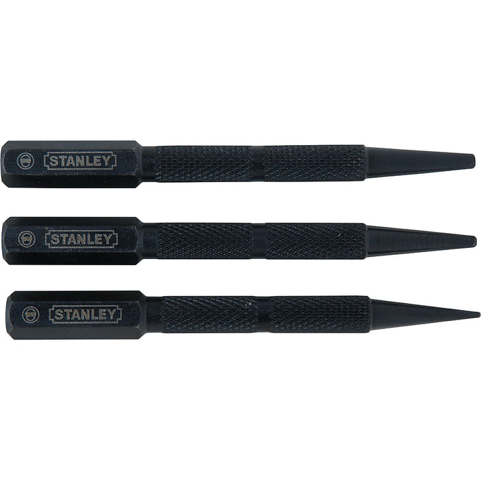 Stanley 3PC Nail Punch Set