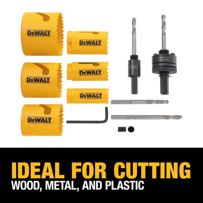 DeWalt Bi-Metal Hole Saw Kit