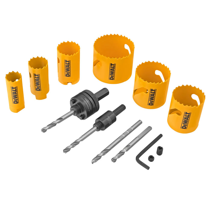 DeWalt Standard Electrician's Bi-Metal Hole Saw Kit