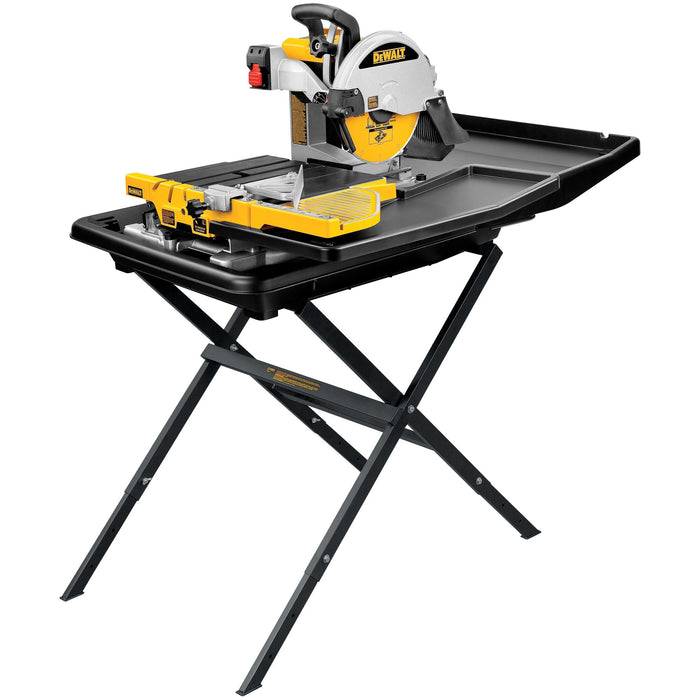 DeWalt 10" Wet Tile Saw With Stand