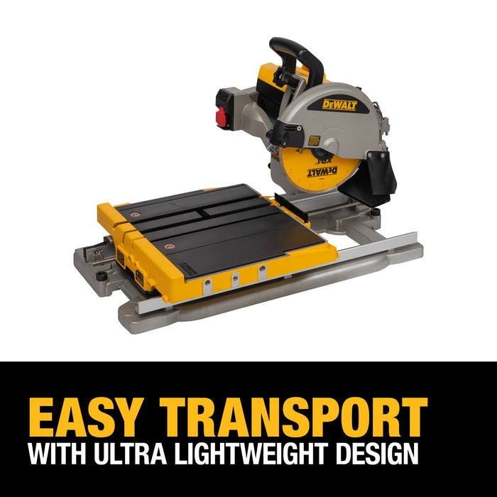 DeWalt 10" Wet Tile Saw With Stand