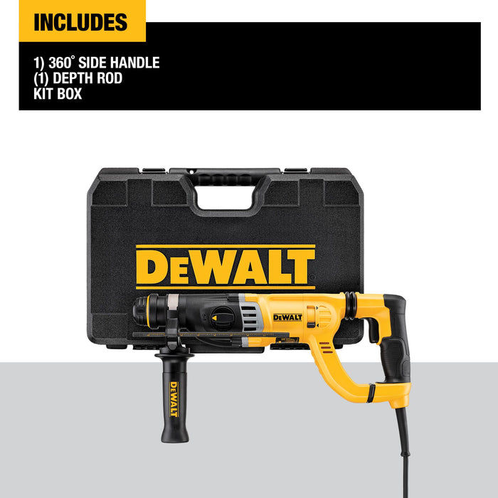 DeWalt 1-1/8" SDS Plus D-Handle Rotary Hammer Kit