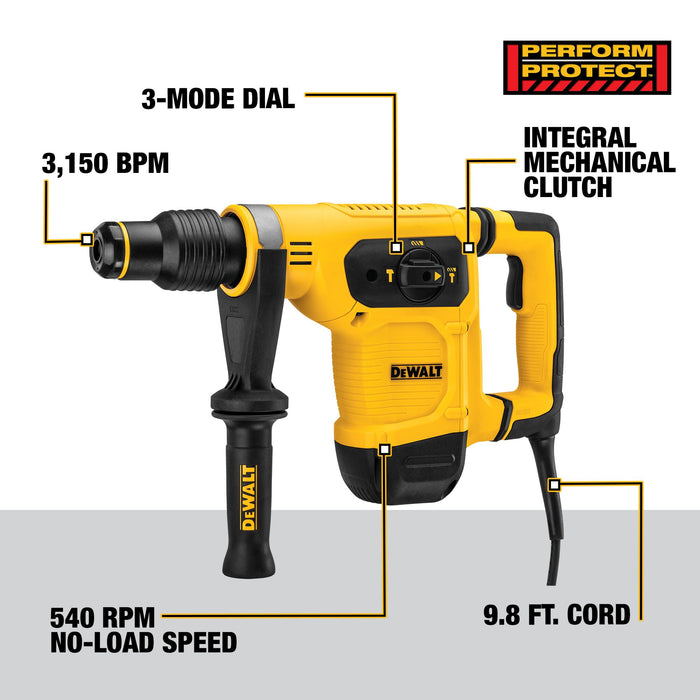 DeWalt 1-9/16" SDS MAX Combination Hammer Kit