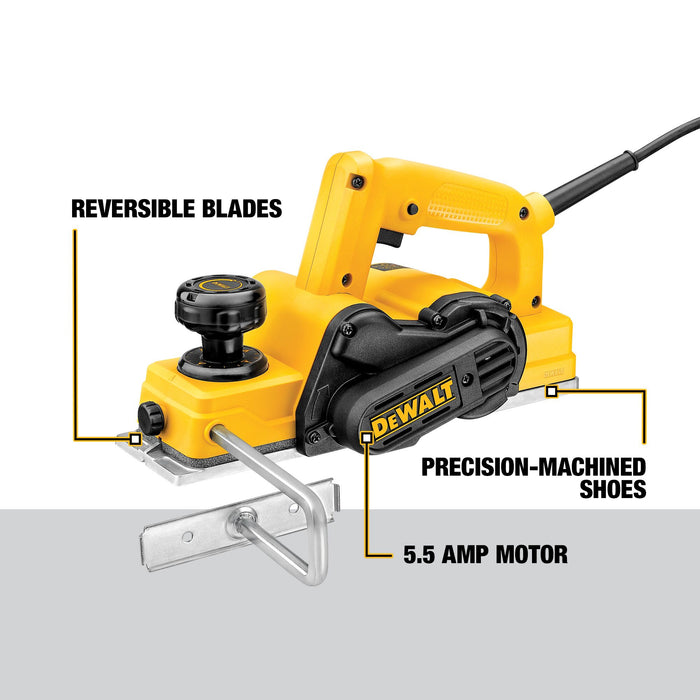 DeWalt 3-1/4" Portable Hand Planer Kit