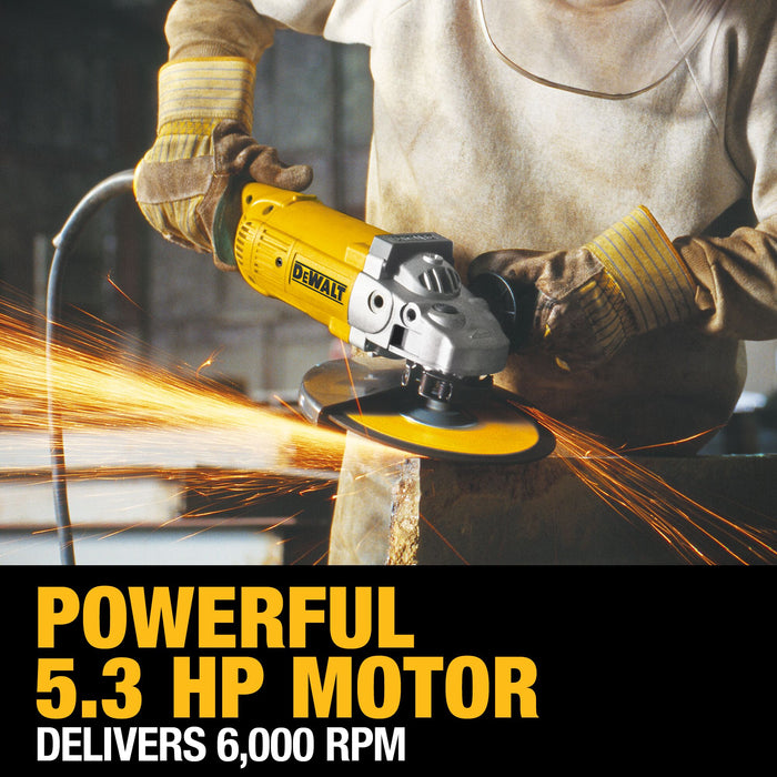 DeWalt 7" & 9" 5.3 HP Angle Grinder