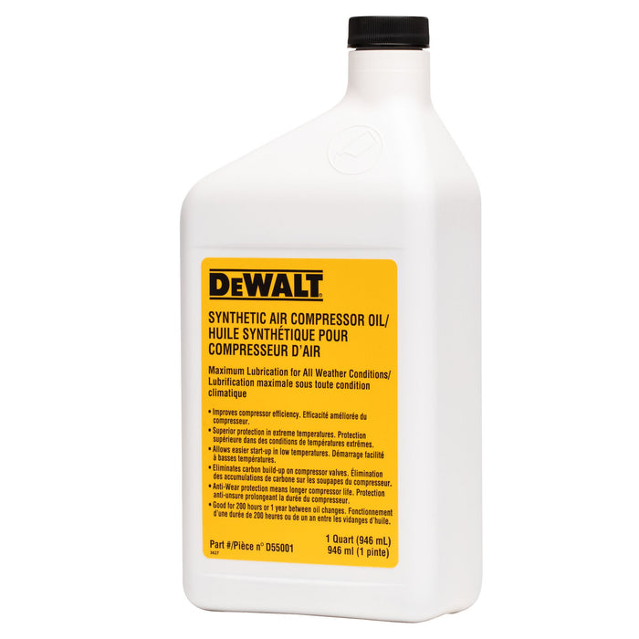 DeWalt 12PK Synthetic Compressor Oil - 946mL