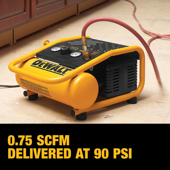 DeWalt 1 Gallon Trim Air Compressor - 135 PSI