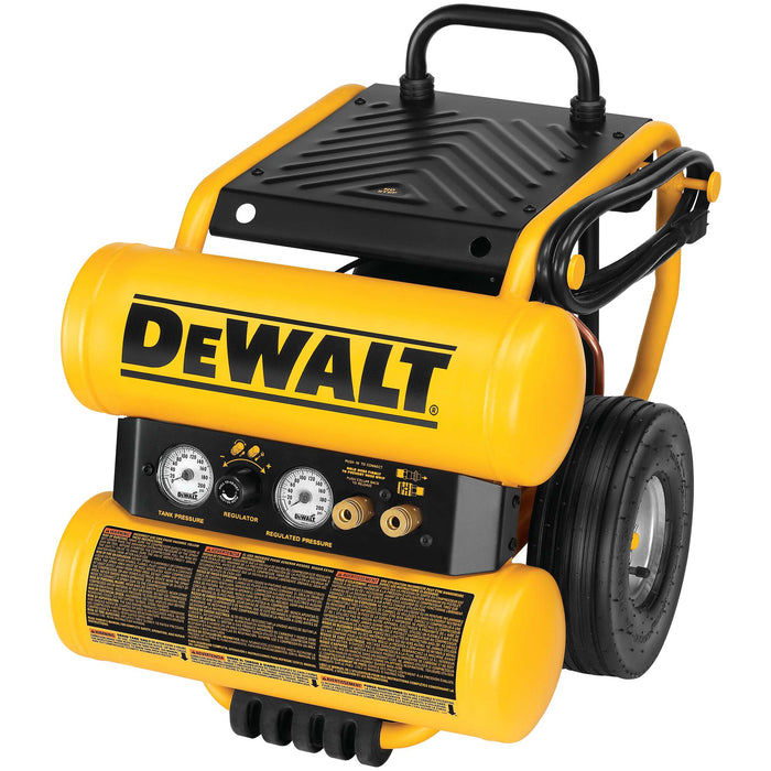 DeWalt 1.1 HP 4 Gallon Electric Dolly Style Compressor