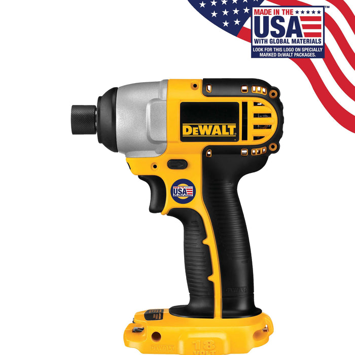 DeWalt 18V 1/4" Impact Driver - Tool Only