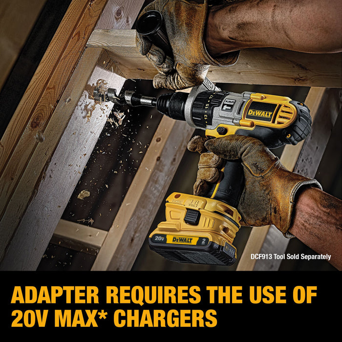 DeWalt 20V MAX Battery Adapter Kit For 18V Tools