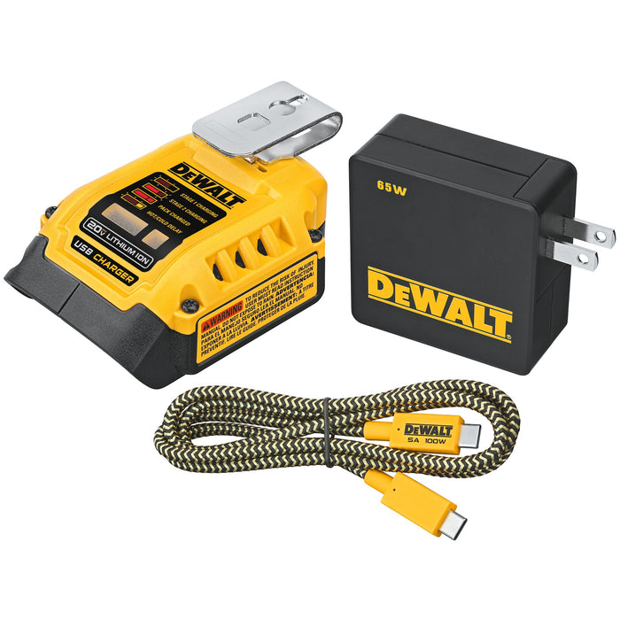 DeWalt USB Charging Kit