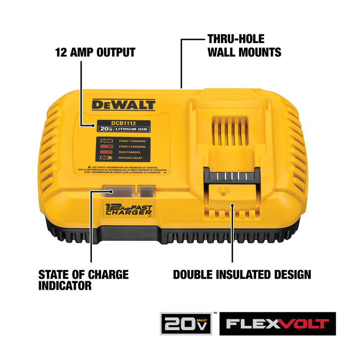 DeWalt 12 Amp Fast Charger