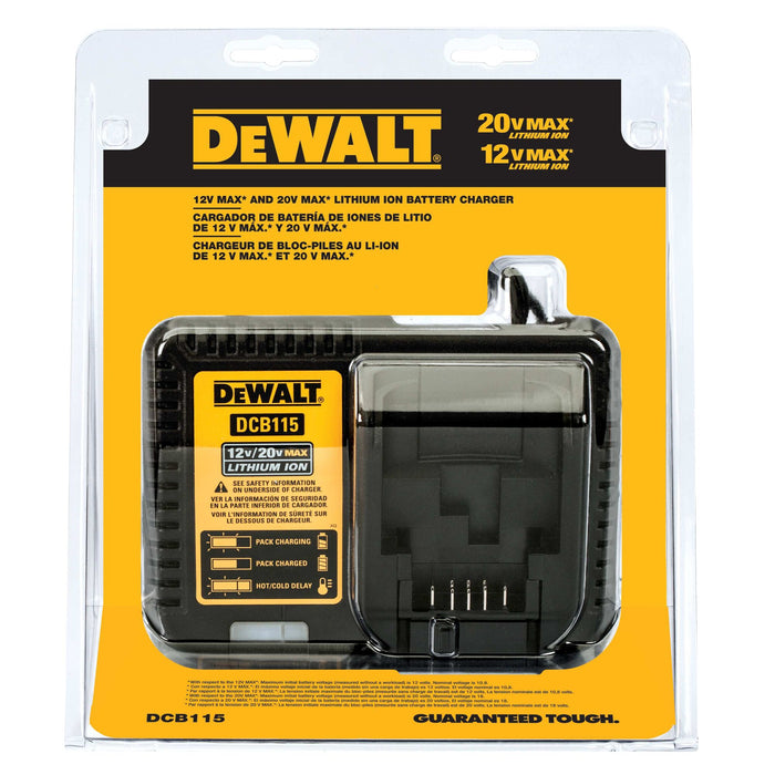 DeWalt DCB115 12V - 20V MAX Lithium Ion Charger