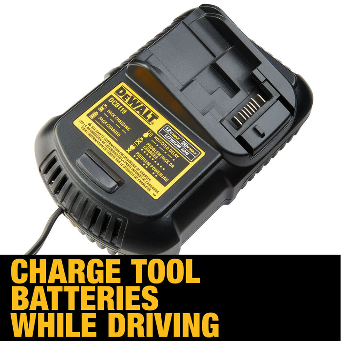 DeWalt 12V - 20V MAX Li-Ion Vehicle Battery Charger