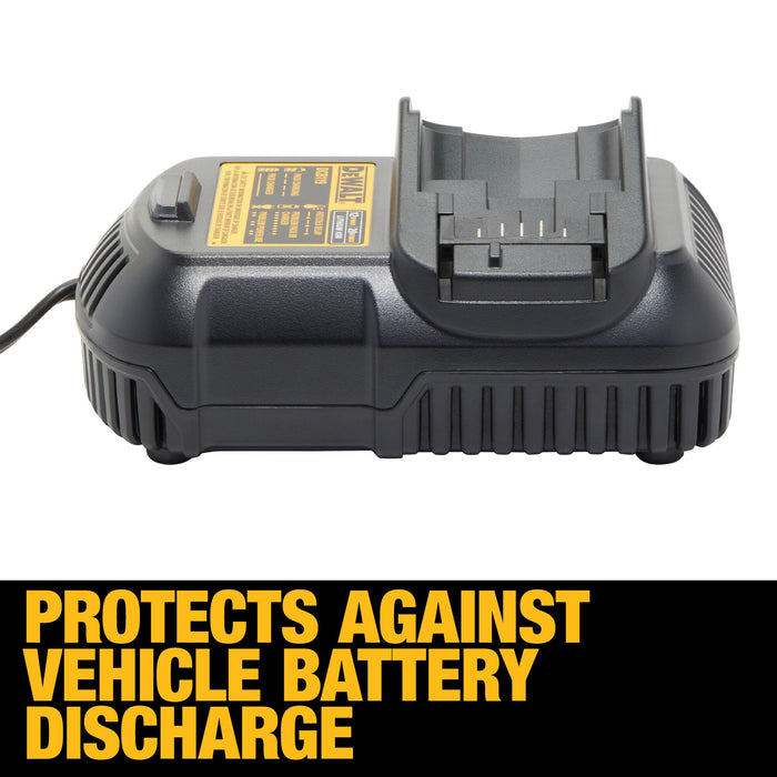 DeWalt 12V - 20V MAX Li-Ion Vehicle Battery Charger